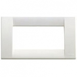 Offerta Vimar VIM16744.01 Placca Classica 4M bianco brillante