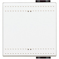 light - copritasto interrut/deviat 2 moduli BTICINO N4911/2T
