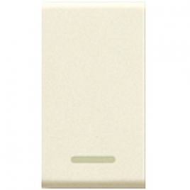 AVE 45905G PULSANTE CON GEMMA ILLUM. BLANC