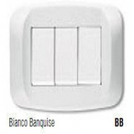 AVE 45PB03BB PLACCA BANQ TECNOPOL.3M.BIANCO BANQ