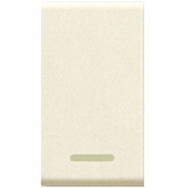 AVE 45905G PULSANTE CON GEMMA ILLUM. BLANC