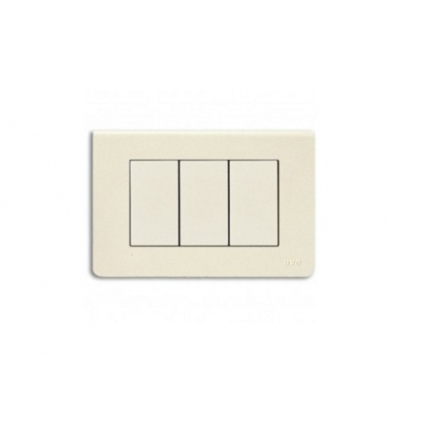 AVE 45P63 PLACCA BLANC45 TECNO.3M BIANC BLANC