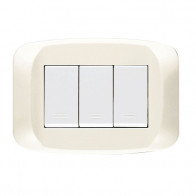 AVE 45PB03BP PLACCA BANQ.TECNOP.3M. BIANCO PANNA