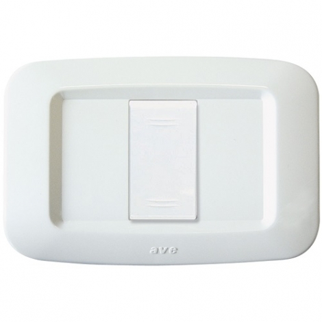 AVE 45PY03BP PLACCA YES TECNOP.LUCIDA 3M. BLANC