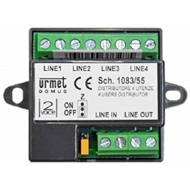 Urmet UTD1083/17 MODULO ESP.16 PULS.SINT.STEEL