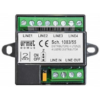 Urmet UTD1083/17 MODULO ESP.16 PULS.SINT.STEEL