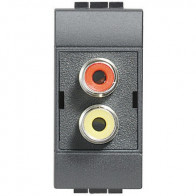 Offerta per  living int - modulo doppio RCA BTICINO L4269R