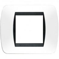 Offerta per  living int - placca 2P plastica bianco s. BTICINO L4802PB