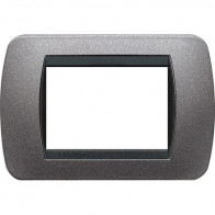 Offerta per  living int - placca 3 posti grafite BTICINO L4803GF