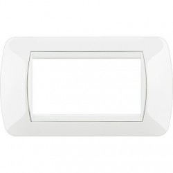 Offerta per  living int - placca 4P bianco BTICINO L4804BI