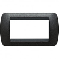 Offerta per  living int - placca 4P grafite nero BTICINO L4804GFN