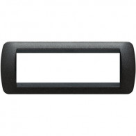 Offerta per  living int - placca 7P grafite nero BTICINO L4807GFN