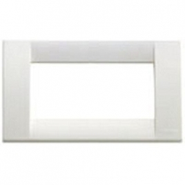 Offerta Vimar VIM16744.01 Placca Classica 4M bianco brillante