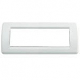 Offerta Vimar VIM16766.01 Placca RondÃÂ² 6M bianco brillante