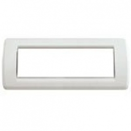 Offerta Vimar VIM16766.04 Placca RondÃÂ² 6M bianco Idea