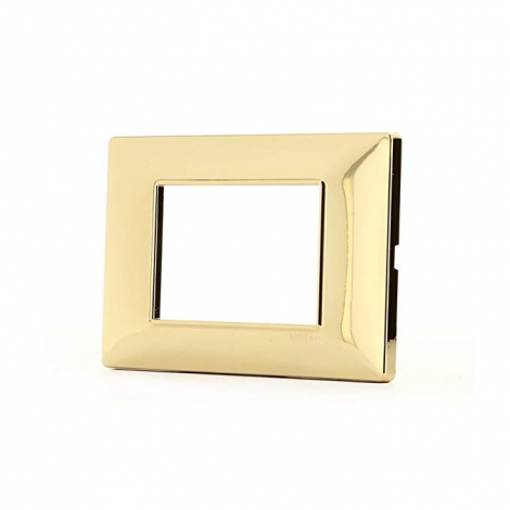 Offerta Vimar VIM14653.24 Placca 3M oro lucido