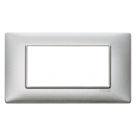 Offerta Vimar VIM14654.71 Placca 4M argento metallizzato