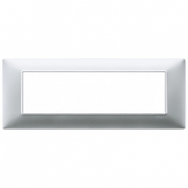 Offerta Vimar VIM14657.20 Placca 7M argento opaco