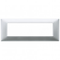 Offerta Vimar VIM14657.20 Placca 7M argento opaco