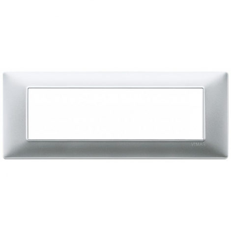 Offerta Vimar VIM14657.20 Placca 7M argento opaco