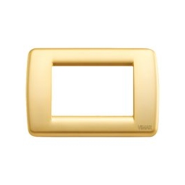 Offerta Vimar VIM16754.32 Placca RondÃÂ² 4M oro lucido