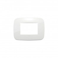 Offerta Vimar VIM19683.84 Placca Round 3M bianco