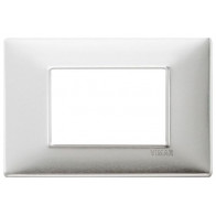 Offerta Vimar VIM14653.81 Placca 3M alluminio spazzolato