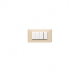 Offerta Vimar VIM14654.03 Placca 4M beige