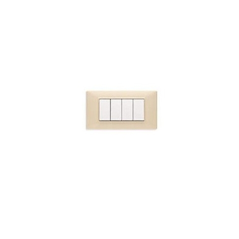 Offerta Vimar VIM14654.03 Placca 4M beige