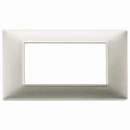 Offerta Vimar VIM14654.21 Placca 4M nichel opaco