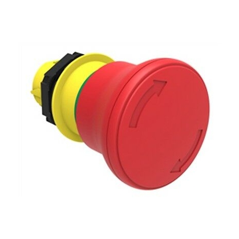 OFFERTA LOVATO PULSANTE FUNGO 40MM ROSSO SG.ROTAZIONE