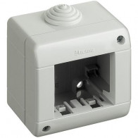 custodia IP40 composta da base e coperchio - 2 moduli Màtix BTICINO 25402