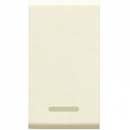 AVE 45905G PULSANTE CON GEMMA ILLUM. BLANC