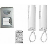 OFFERTA FARFISA KIT CITOFONO AUDIO BIFAMILIARE 2CKSD  2 FILI(1+1)