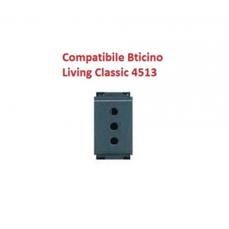 Bticino Living Classic TV-Steckdose Art. 4662P – Originale Serie Für Antennenanschluss