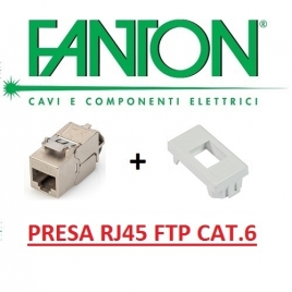 Offerta Presa verticale 8/8c. RJ45 schermata FTP cat.6