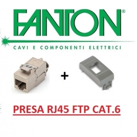 Offerta Presa verticale 8/8c. RJ45 schermata FTP cat.6