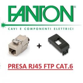 Offerta Presa verticale 8/8c. RJ45 schermata FTP cat.6