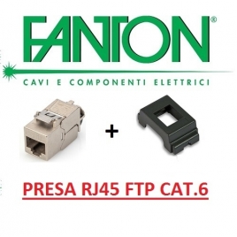 Offerta Presa verticale 8/8c. RJ45 schermata FTP cat.6