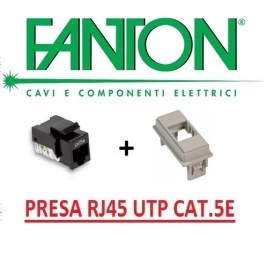 Offerta Presa 8/8c RJ45 (Keystone jack) Cat. 5e