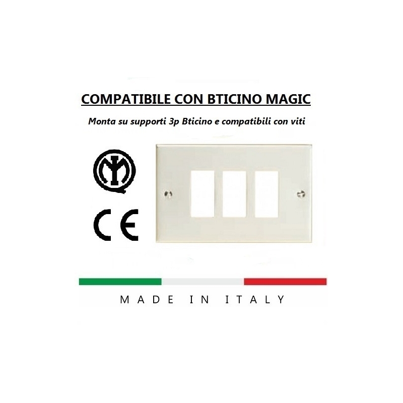 Offerta Bticino Magic Compatibile interruttore presa pulsante deviatore tv rj11