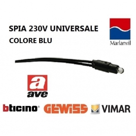 Spia led Blu compatibile Bticino - Biancoelettrostore