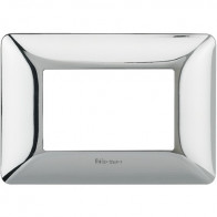 matix - placca 3p cromo lucido BTICINO AM4803GCR