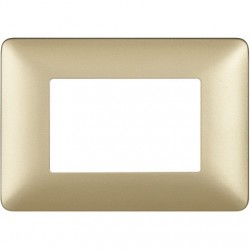 matix - placca 3p gold BTICINO AM4803MGL