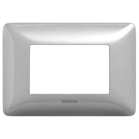 matix - placca 3p silver BTICINO AM4803MSL