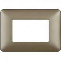 matix - placca 3p titanium BTICINO AM4803MTA