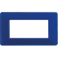 matix - placca 4p colors cobalto BTICINO AM4804CBU