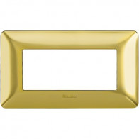 matix - placca 4p oro satinato BTICINO AM4804GOS