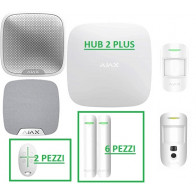 Offerta kit Ajax Hub 2 Plus - BIANCOELETTROSTORE