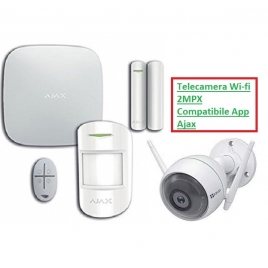 Offerta kit Ajax Hub con Telecamera wi-fi - BIANCOELETTROSTORE